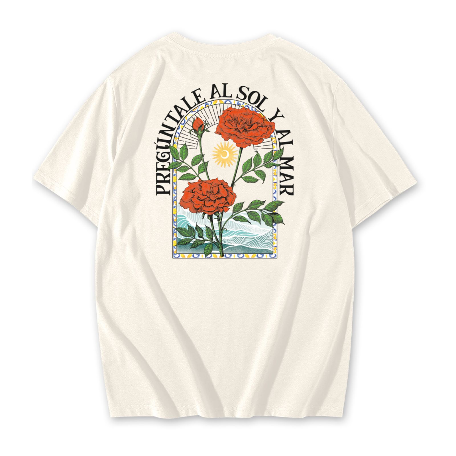 Camiseta con Diseño Pregúntale al Sol y al Mar